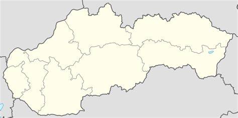 Mapa Slovenska s vyznačenými priemernými cenami nehnuteľností v rôznych regiónoch