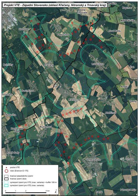 Vizuálna reprezentácia budúcej podoby obce Lehota pri Nitre s dôrazom na zelené plochy a modernú infraštruktúru