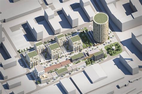 Mapa s vyznačením územia projektu Nová Matadorka v Petržalke