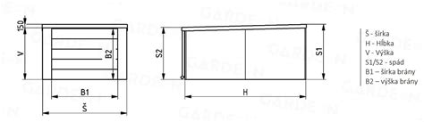 Náčrt ideálnych rozmerov garáže pre auto a motorku