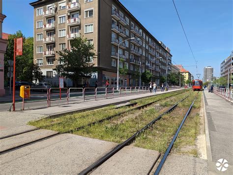 Moderná budova v mestskej časti Nové Mesto