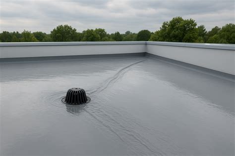 Schéma odtokových kanálikov panoramatickej strechy