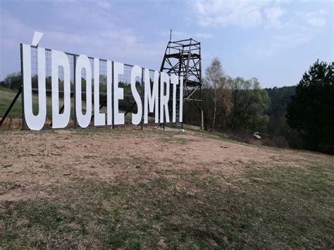 Nápis Údolie smrti