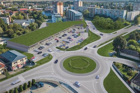 Moderné nákupné centrum v Trnave