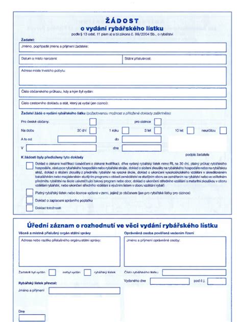 Formulár prihlasovacieho lístku