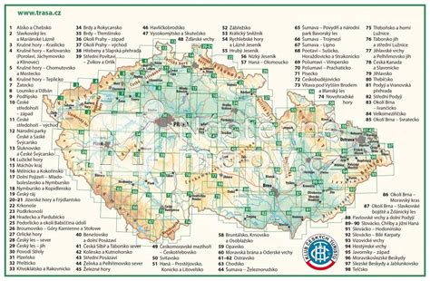Mapa turistických trás v okolí Ilavy