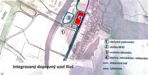 Diagram dopravnej siete mesta