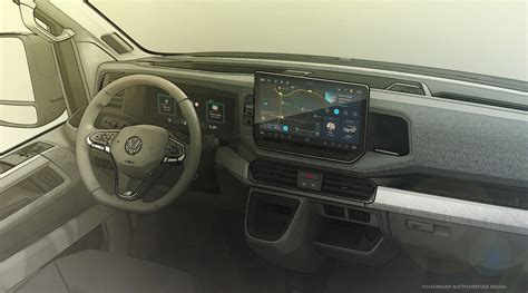 Interiér Volkswagen Crafter s digitálnym kokpitom