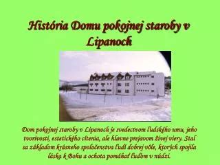 História domu