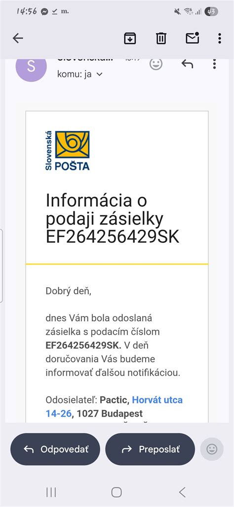 Symbolická fotografia pošty a doručovania.