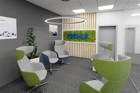 Interiér moderne zariadenej kancelárie