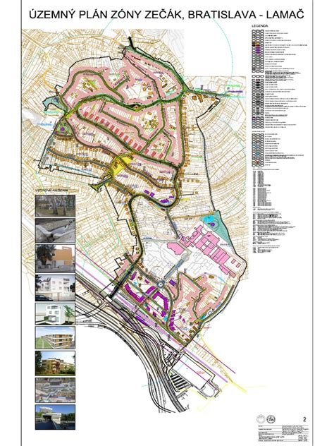 Diagram znázorňujúci proces prerokovania územného plánu s rôznymi dotknutými stranami