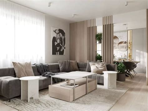 Ilustračná fotografia moderného nezariadeného obývacieho priestoru