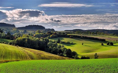 Malebná krajina Krupinskej planiny