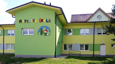Materská škola Clementis Prievidza exteriér