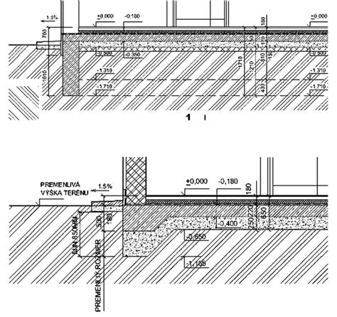 Detail výstuže pod okenným otvorom