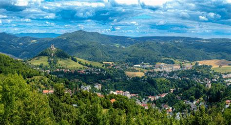 Malebná krajina Štiavnických vrchov