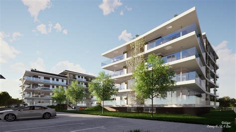 moderný bytový komplex v Bratislave blízko lesa