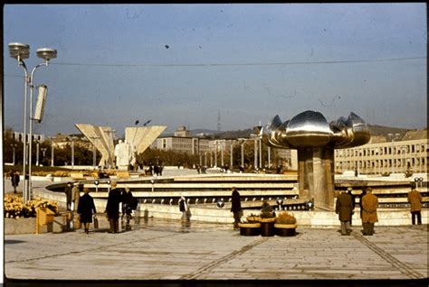 Fotografia fontány Družba po rekonštrukcii