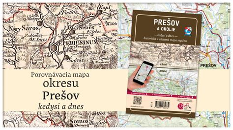 Mapa Prešova s vyznačenými realitnými kanceláriami