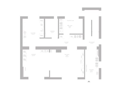 Dispozícia rodinného domu