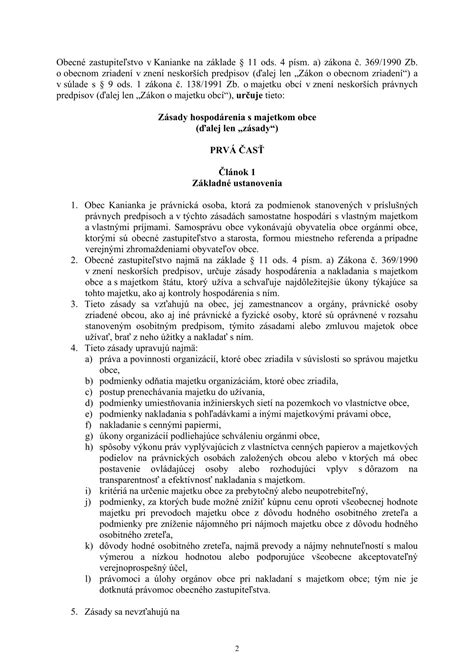 Obecné zastupiteľstvo hlasuje o majetkových prevodoch