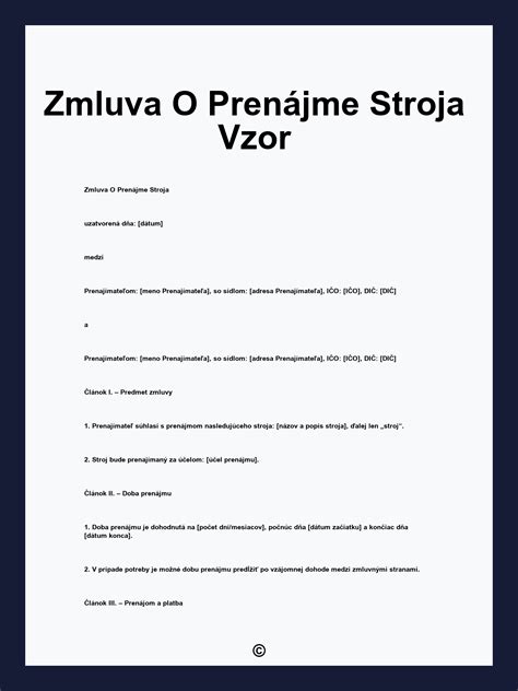 Ilustrácia zmluvy o kúpe stavebného stroja