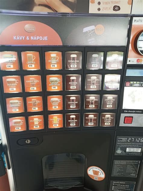 Ilustrácia potravinového automatu