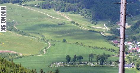 Malebná krajina v okolí Čiernych Kľačian