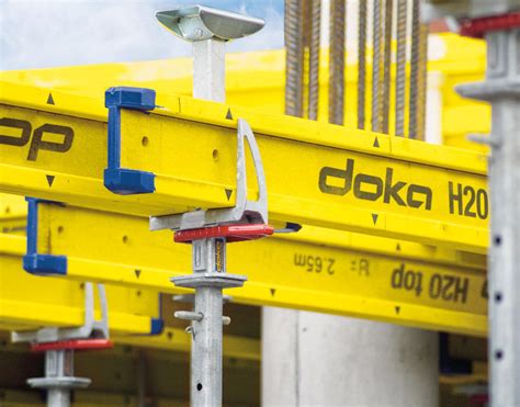 Detailný pohľad na systémové debnenie Doka