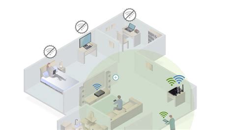 Ilustrácia zabezpečenej domácej Wi-Fi siete