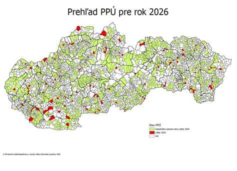 Graf zobrazujúci priemernú dĺžku trvania pozemkových úprav