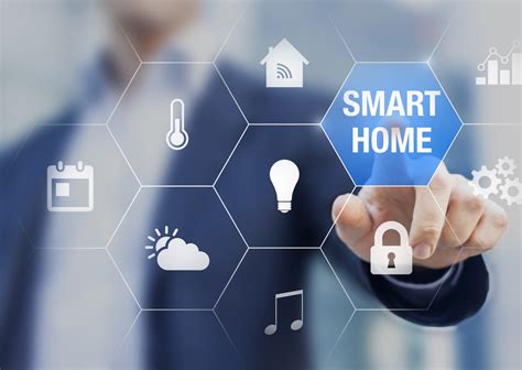 Ilustrácia zobrazujúca rôzne smart home zariadenia
