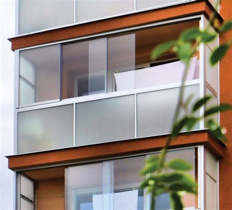 Detail zaskleného gánku