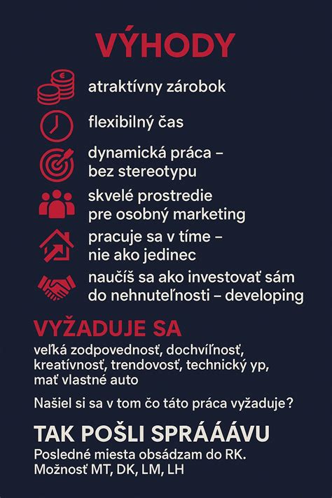 Infografika zobrazujúca rozdelenie času realitného makléra medzi predaj, marketing a administratívu