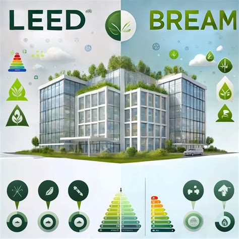 Infografika o certifikáciách budov LEED a DGNB