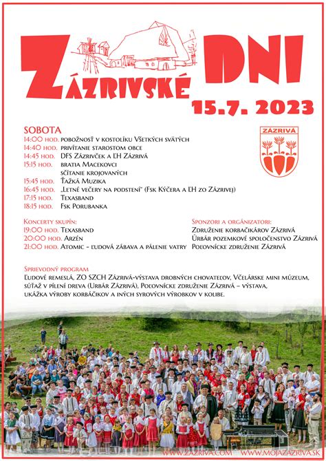 Malebná slovenská obec Zázrivá v jesenných farbách