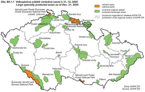 Mapa s vyznačenými ochrannými pásmami v obci