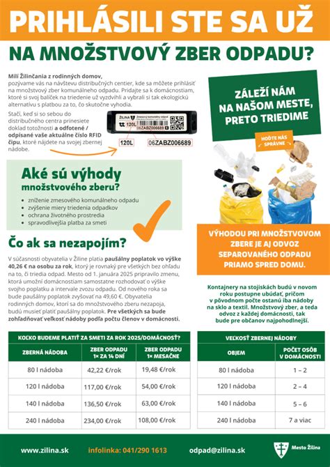 Graf porovnávajúci paušálny a množstvový zber odpadu
