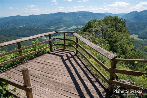 Južná vyhliadková plošina na Muránskom hrade