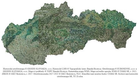 historická mapa územia