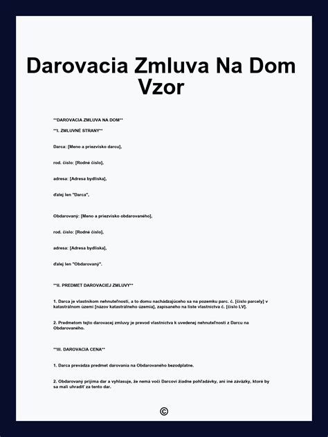 Ilustrácia darovacej zmluvy a kľúča k nehnuteľnosti