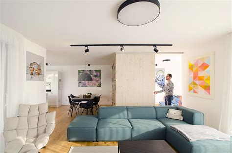 Rekonštruovaný interiér radového domu