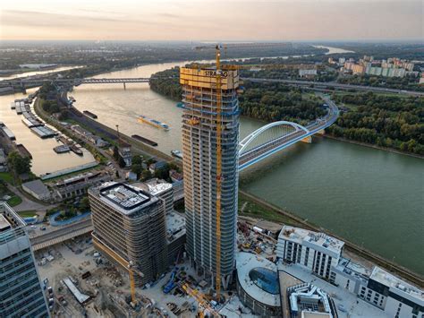 Architektonický návrh Eurovea Tower