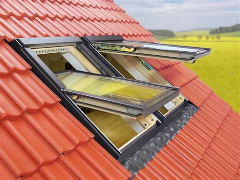 Schéma strešného okna a jeho vplyv na osvetlenie podkrovného priestoru