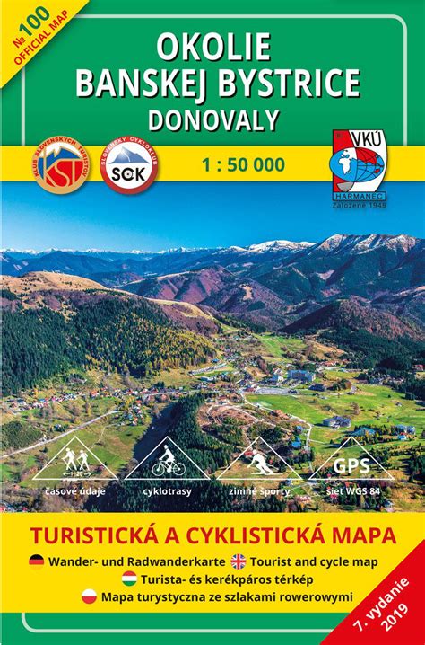 Mapa centra Banskej Bystrice s vyznačenými potenciálnymi zónami pre revitalizáciu