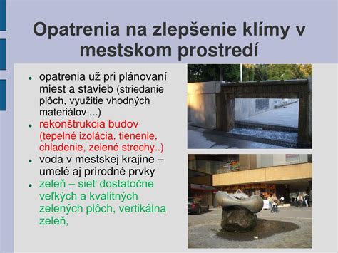 Ilustrácia zelene v mestskom prostredí