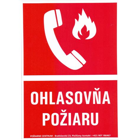 Ilustračná fotografia ohlasovne požiarov