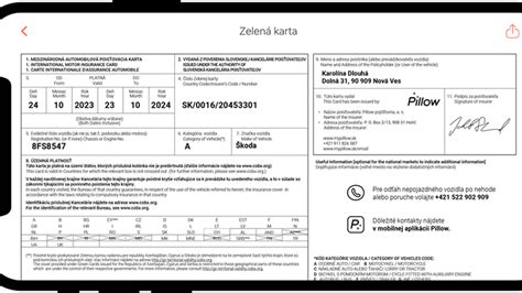 Ilustračná fotografia mobilného telefónu zobrazujúca elektronickú zelenú kartu.