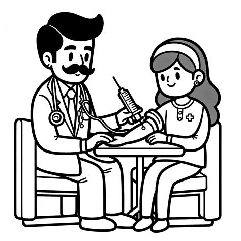 Lekár pri práci s pacientom